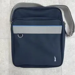 【新品】イーストボーイ　ショルダーバッグ　水色　スクバのサムネイル