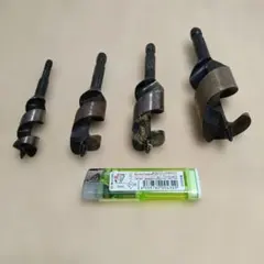252.木材用ドリルビット 4本セット サイズ42.25.23.18mm