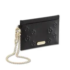 マリークワント　パスケース　ブラック