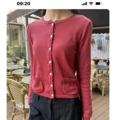 BRANDY MELVILLE レッド赤カーディガン新品未使用品