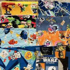 はぎれ　キャラクター　オックス生地　③