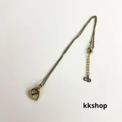 Christian Dior クリスチャンディオール ネックレス ハート CD