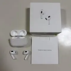 【美品】AirPods (第3世代) 本体・箱付き Amazon.co.jp: 【整備済み品】 Apple AirPods (第3世代) 無線 (整備