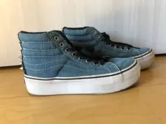 最終値下げ VANS バンズ　厚底ハイカットスニーカー
