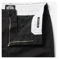 【名品】BEAMS / ビームスストレッチテーパードチノパンツ/ M 日本製