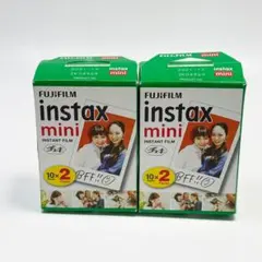 FUJIFILM instax mini インスタントフィルム 10枚×2パック
