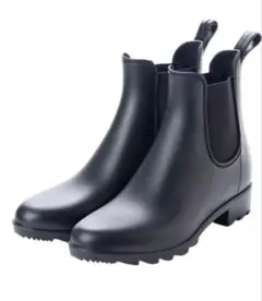 レインブーツ　レディース　黒　Mサイズ　雨晴兼用
