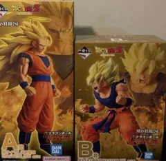 ドラゴンボール　一番くじ　A賞　超サイヤ人3孫悟空　B賞　超サイヤ人孫悟空