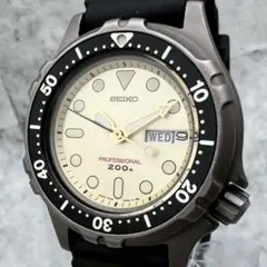 80年製/美品/稼働 セイコープロフェッショナル ダイバーズ 7C43-6A00のサムネイル