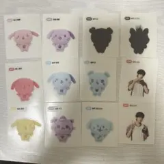 NCTWISH COLOR POPUP ステッカー　サクヤ　リク　ユウシ　シオン