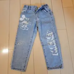 ZARAミッキーマウス プリント 長ズボン 100cm