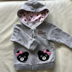 DOUBLE.B ⭐︎パーカー 80cm