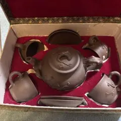 中国茶器セット 陶器　未使用