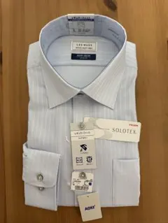 【新品未使用】AOKI ノンアイロン LES MUES YシャツL