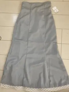 【新品未使用】treat ürself マーメイドスカート グレー