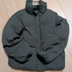 完売品!!【ユニクロ U】パデッドボリュームジャケット Lサイズ オリーブ