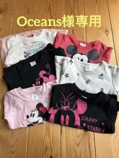 ディズニー ミニーマウス Tシャツ ロンＴ トレーナー 6枚セット