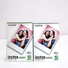 FUJIFILM instax mini チェキフィルム 2パック