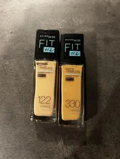 未使用)MAYBELLINE FIT me リキッドファンデーション 2本セットのサムネイル