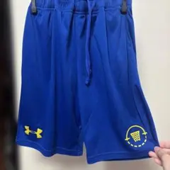 Under Armour バスケットパンツ L 青