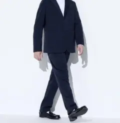 一度使用★ユニクロKIDS ジャージーパンツ　ネイビー　110