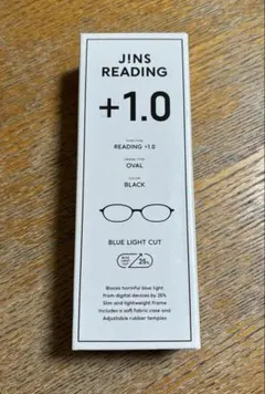 【美品】JINS リーディング　眼鏡　＋1.0