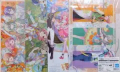 【匿名配送】プロセカ ワンダショ クリアファイル ４枚