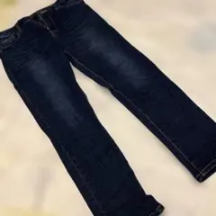 ダークブルースリムフィットデニム