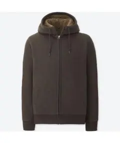UNIQLO Pile-Lined Sweat Full-Zip Hoodie