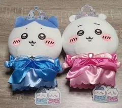 ちいかわ プリンセス誕生日ぬいぐるみ　ちいかわ ハチワレセット 2体