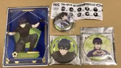 ブルーロック 潔世一 クリアカード 缶バッジ ready fight 4点セット