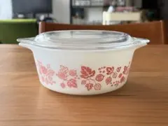 オールドパイレックス グースベリー キャセロール 蓋付き 472 1.5PTのサムネイル