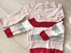 【H&M】長袖ニット 2枚組 80cm 90cm