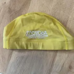 セントラルCENTRAL SPORTS 水泳帽 イエロースイムキャップ