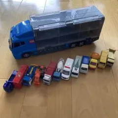 トミカ　おかたづけコンボイ　トミカ12台セット