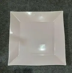 LAZY SUSAN レイジースーザン　うすいピンク 四角　大皿　１度のみ使用のサムネイル