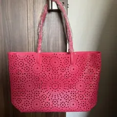 限定セール‼️ESTEE LAUDER トートバッグ ピンクのサムネイル