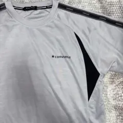交渉◎CONVERSE グレー Tシャツ