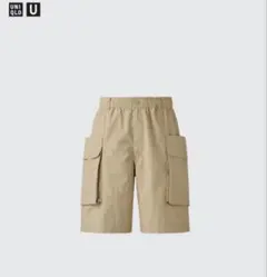 UNIQLO U パラシュートカーゴショーツ ベージュ Mサイズのサムネイル