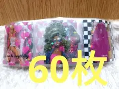 アメステ Barbie シール ステッカー 60枚セット！のサムネイル