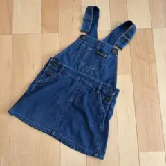 フタフタ　デニムジャンパースカート　サイズ120cm