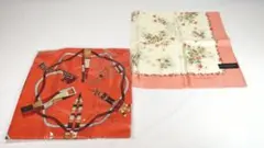 【未使用2点セット】BURBERRY バーバリー ハンカチ & ART・EASY