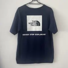 THE NORTH FACE ノースフェイス ボックスロゴ ネイビー アウトドア