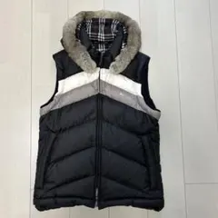 2025年最新】BURBERRY BLACK LABEL メンズ ダウンベスト・キルティング