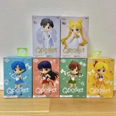 Qposket 劇場版「美少女戦士セーラームーンEternal」6体セット