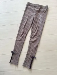 SKAPE フリルリボン付きレギンス★120