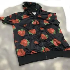 NieR CLOTHING 半袖ジップジャケット　パーカー　zip