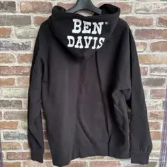 BEN DAVIS 黒 パーカー フード付き　メンズ