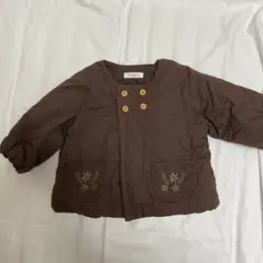 ブラウンの軽量ジャケット