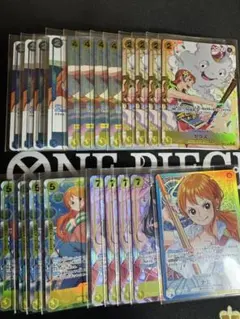 ワンピースカード 青黄ナミ デッキ デッキパーツ リーダーなし - メルカリ